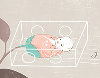 Illustration, Premature Baby Foundation 報導插畫, 早產兒基金會