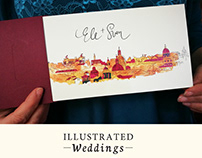Illustrated Weddings (Ele + Sven)