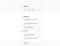 Cloud client · App design concept