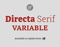 Directa Serif Variable