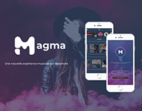 Magma - Music Application