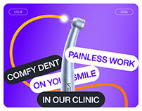 Landing page for a Dental Clinic / ComfyDent