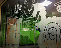 Under 5's Library Mural