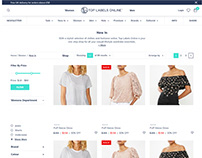 TopLabelsOnline UK E-Shop Design
