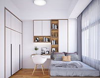 Small Condominium Bedroom Design