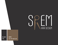 SREM Hair Design | Logo Design - Brand Identity
