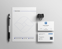 Letterhead, Business Card, Stationery Design| Bank Asia