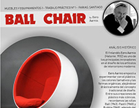 Maqueta 1:5 Ball Chair de Aarnio.