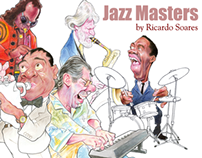 Jazz Masters Caricatures