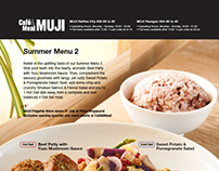 MUJI - Café&Meal Summer Menu 2 8DAYS Feature