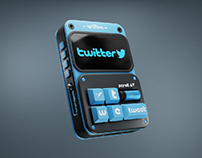 Twitter 3D Gadget