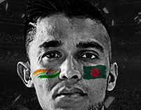 India vs Bangladesh Matchday Poster