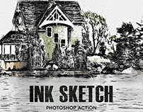 InkSketch - Photoshop Action