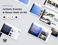 Eurielle - Events & News Web UI Kit