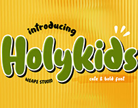 Holykids – Cute & Bold Font
