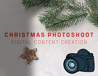 Christmas Photoshoot // Content Creation