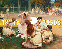 The Tennis Apparel, 1880’s – 1950’s
