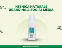 Nethika Naturals - Branding & Social Media