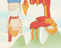 Hatching Dragons Nurseries: characters, logo, website
