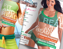 Fitness & Gym: Trifold Flyer