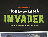 Invader Scary Font