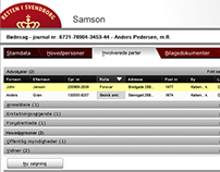 Samson - interface design