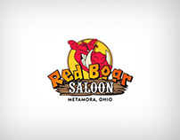 Red Boar Saloon - Logo Design