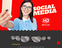 HD Ópticas Social Media