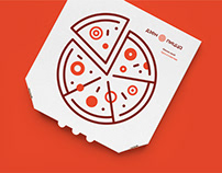 Zen pizza. Brand identity
