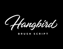 Hangbird typeface