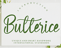 FREE | Butterice Font