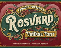 Rosvard - Vintage Layered Typeface