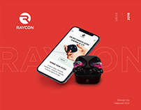 Raycon E-commerce UX/UI