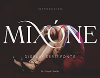 Mixone _ Display Serif Font