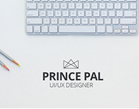 Simple UI/UX Designer Portfolio Design