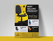 Chair Selling Product Ads Flyer Design