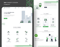 SMV Green Solution Website Design Concept