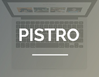 Pistro - Onepage Portfolio