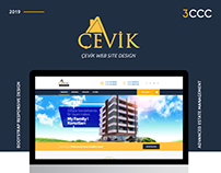 ÇEVİK Website Design