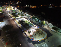 inaugurar a Praça da Matriz do distrito Aracatiaçu