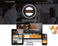 405 | Media Group - Website Design