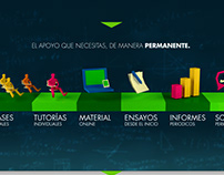 Diseño logo/web academia "Premium Class"