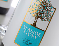 Seaside Story Wine Brand Creation