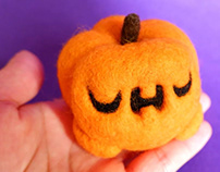 "Tiny Pumpkin" Art Toy