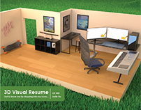 3D Visual Resume
