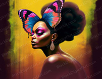 Butterfly Girlz by Wayne Flint