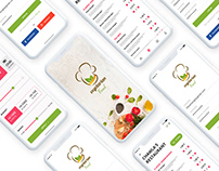 New Food App Ui Design Concept