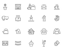 Hygge Line Icons