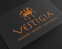 Logo and other images for Vestigia Archaeology club