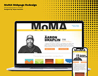 MoMA Webpage Redesign